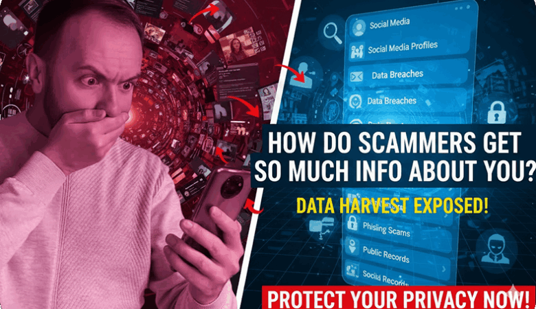 How do scammers get so much info…